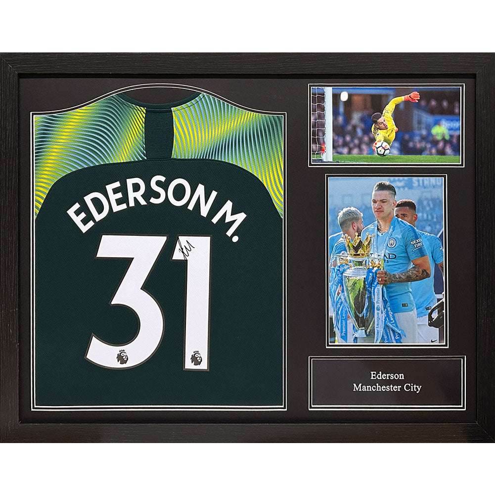 Everton FC Ferguson Signed Shirt (Framed) - Gift Arch