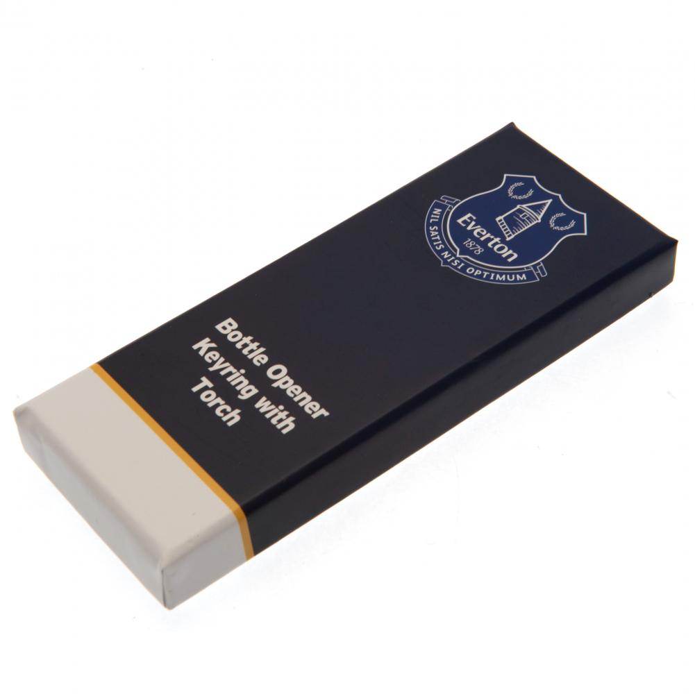 Everton FC Keyring Torch Bottle Opener - Gift Arch