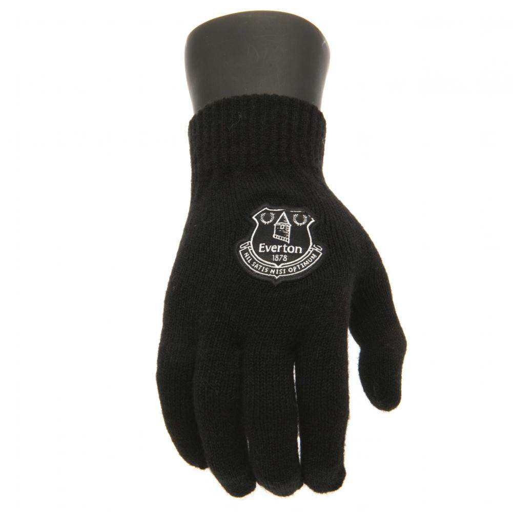 Everton FC Knitted Gloves Junior - Gift Arch