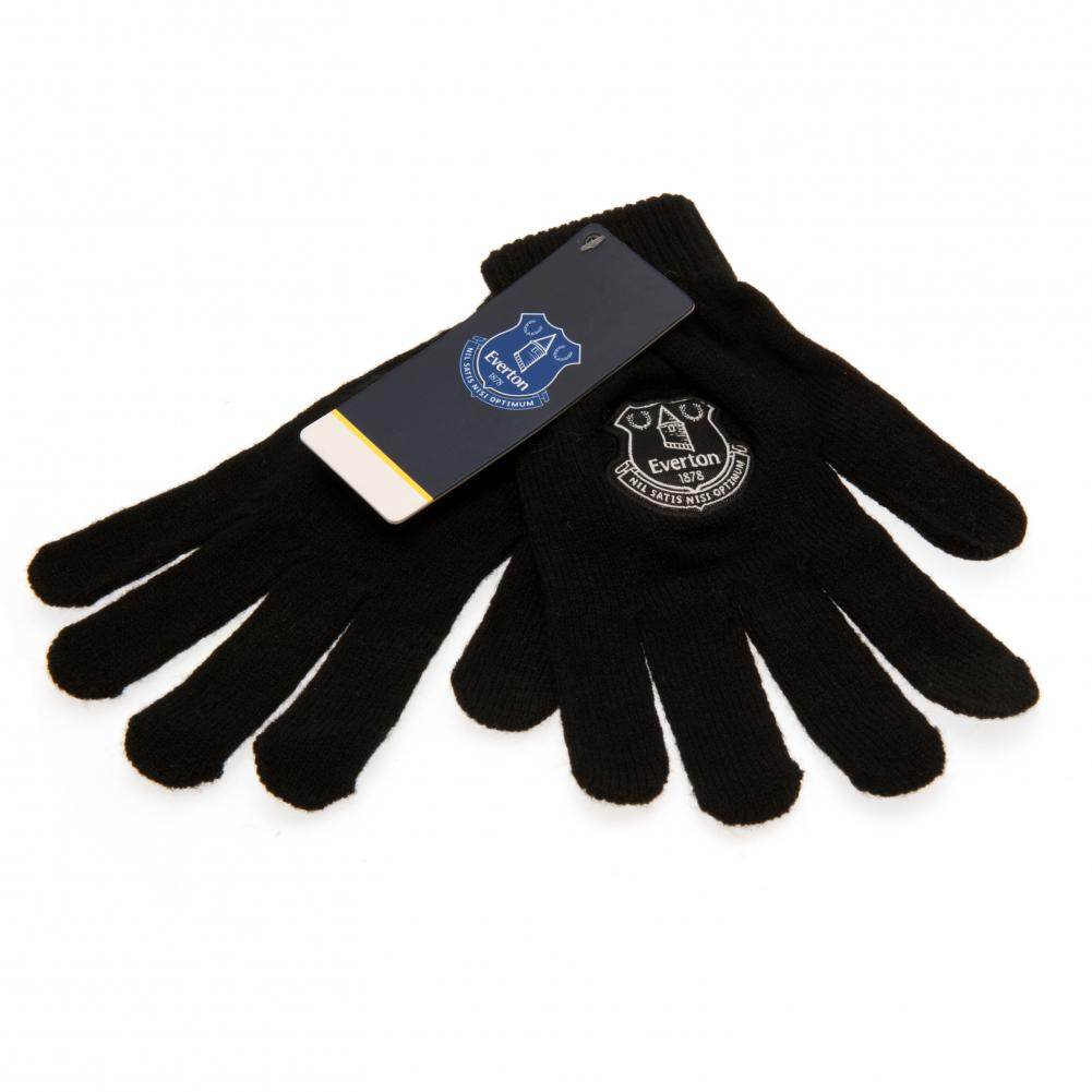 Everton FC Knitted Gloves Junior - Gift Arch