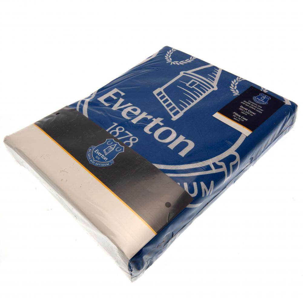 Everton FC Pulse Double Duvet Set - Gift Arch