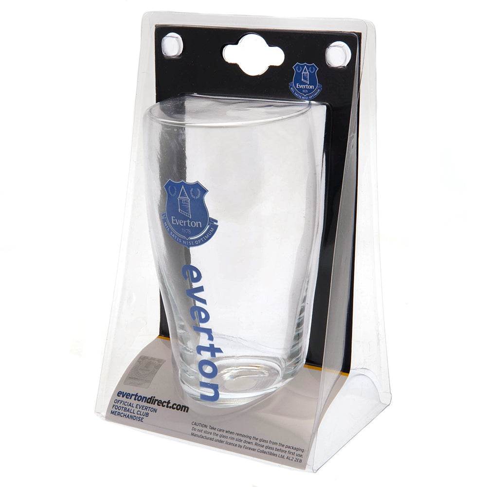 Everton FC Tulip Pint Glass - Gift Arch