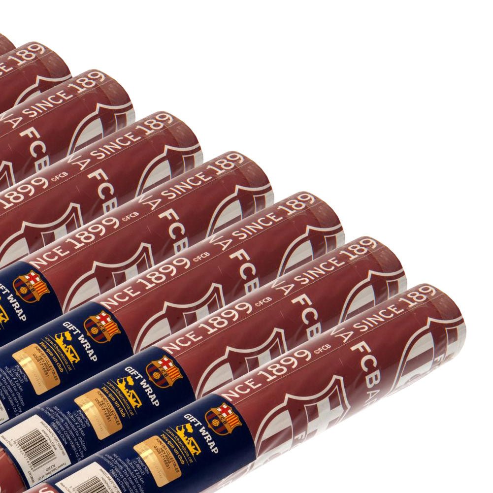 FC Barcelona Gift Wrap x 24 - Gift Arch