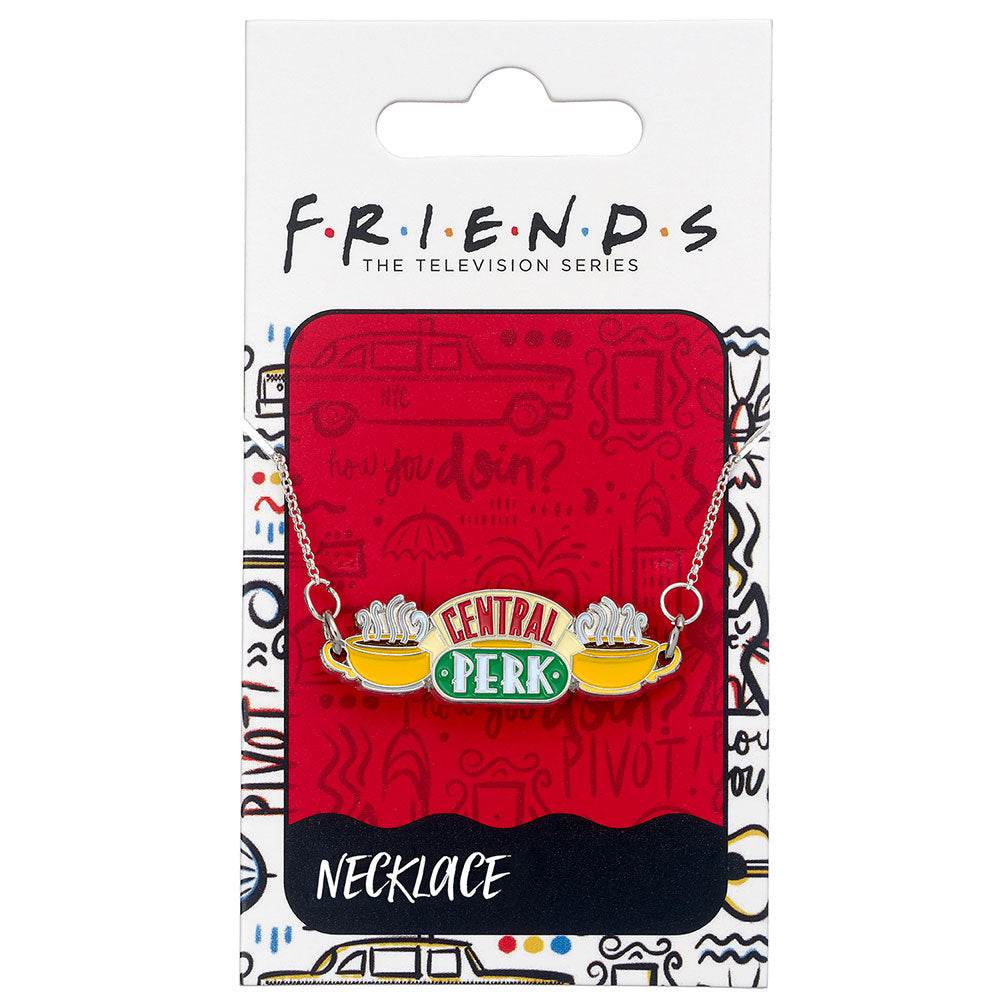 Friends Silver Plated Necklace Central Perk - Gift Arch