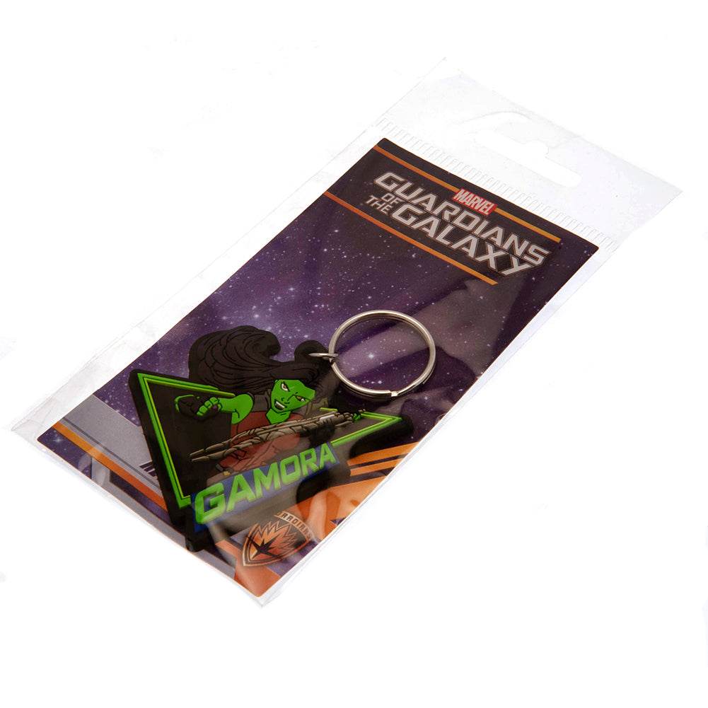 Guardians Of The Galaxy Gamora PVC Keyring - Gift Arch