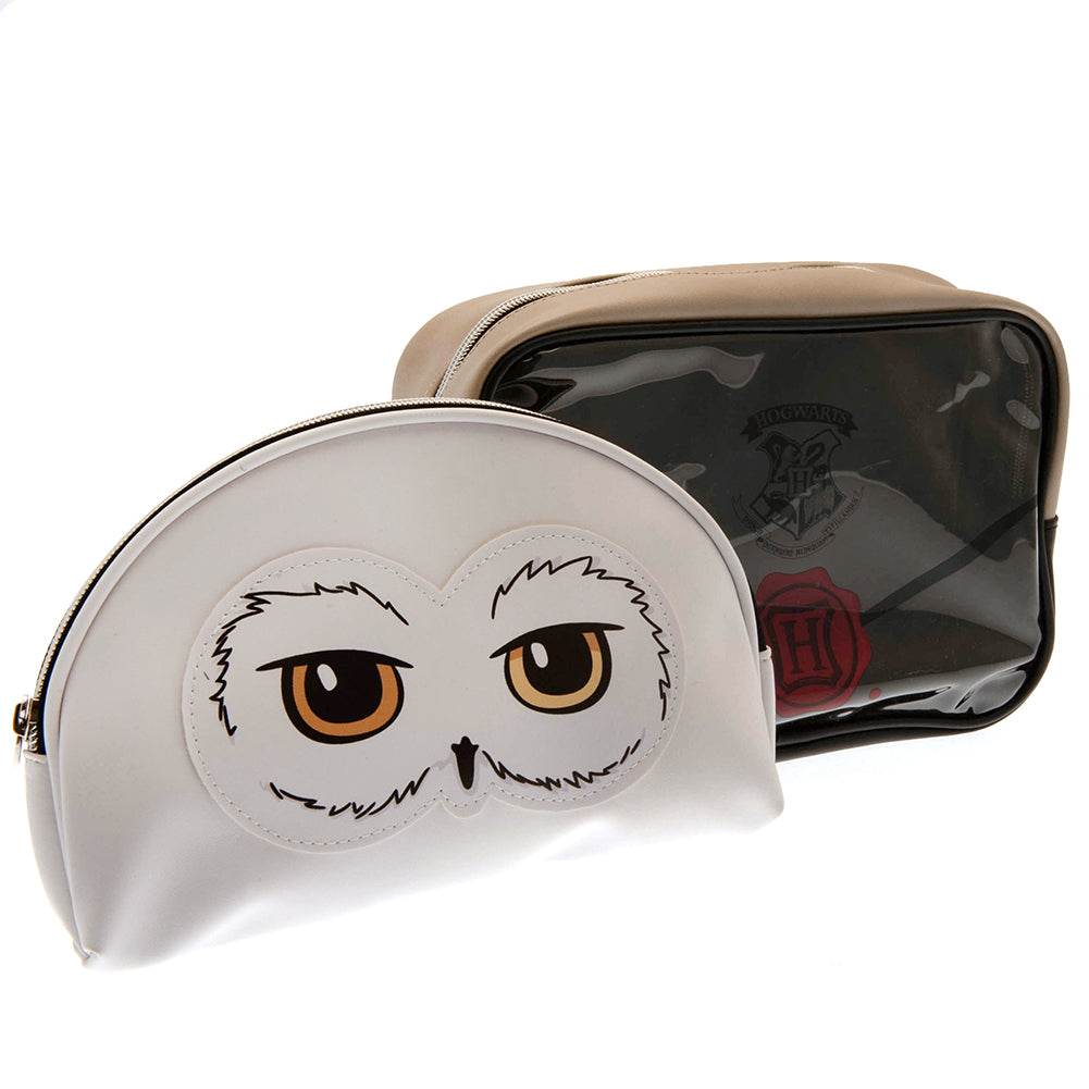 Harry Potter 2 Piece PU Wash Bag Set - Gift Arch