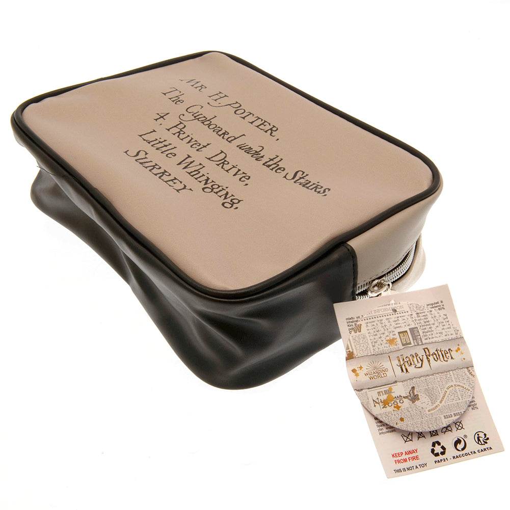 Harry Potter 2 Piece PU Wash Bag Set - Gift Arch