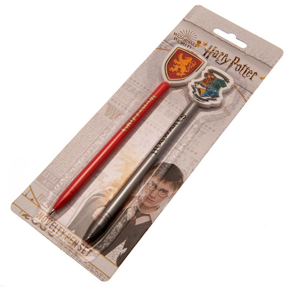 Harry Potter 2pk Pen & Topper Set - Gift Arch