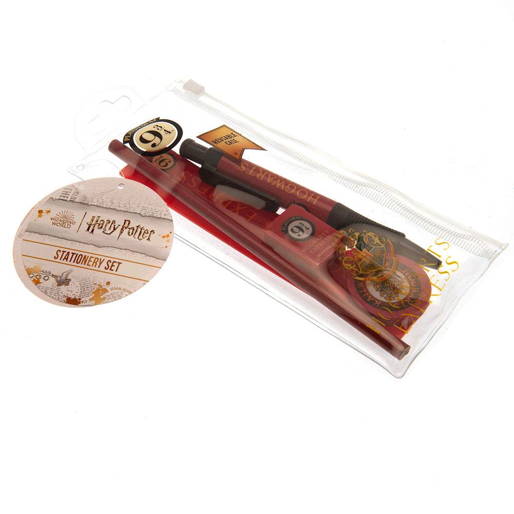 Harry Potter 5pc Stationery Set 9 & 3 Quarters - Gift Arch