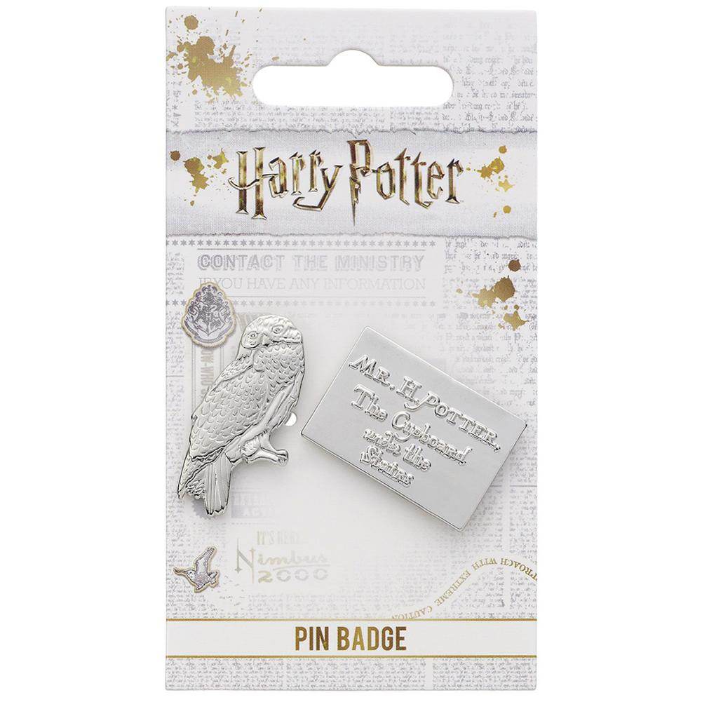 Harry Potter Badge Hedwig Owl & Letter - Gift Arch