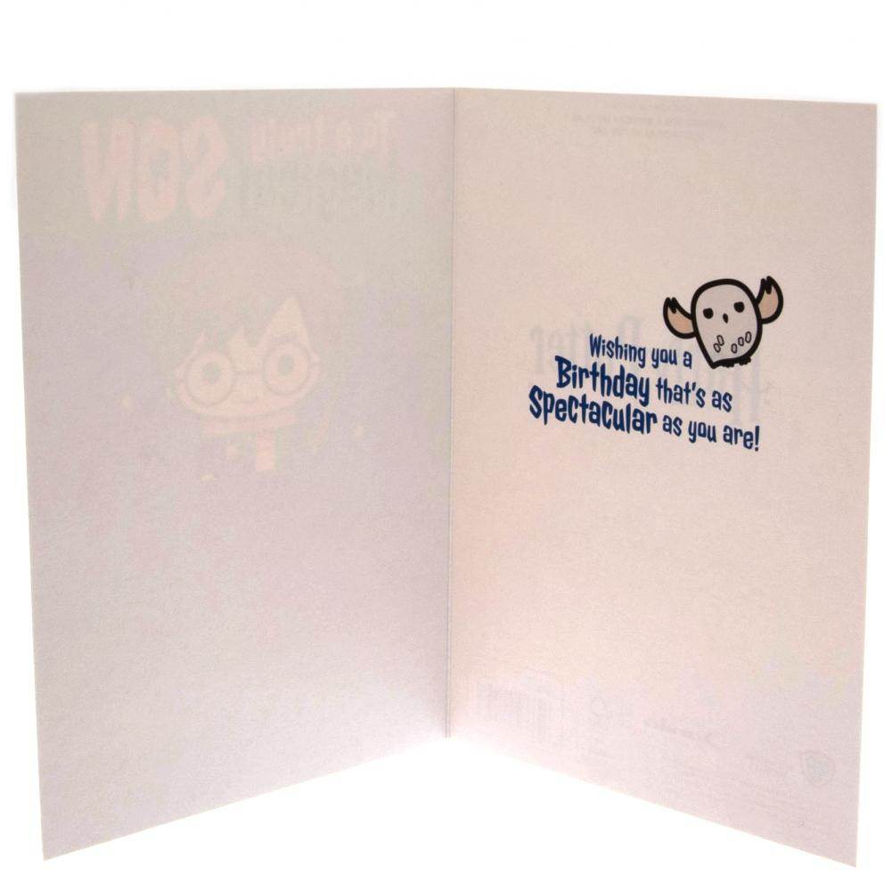 Harry Potter Birthday Card Son - Gift Arch