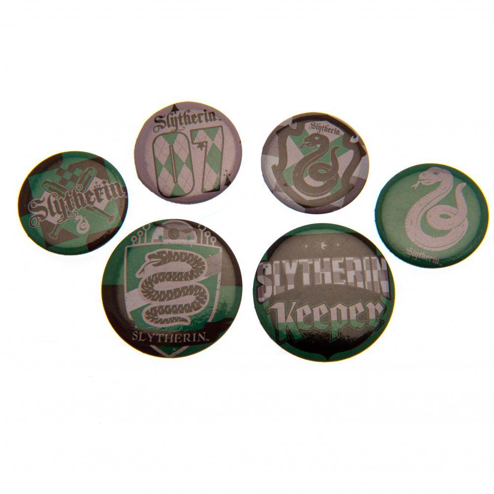 Harry Potter Button Badge Set Slytherin - Gift Arch