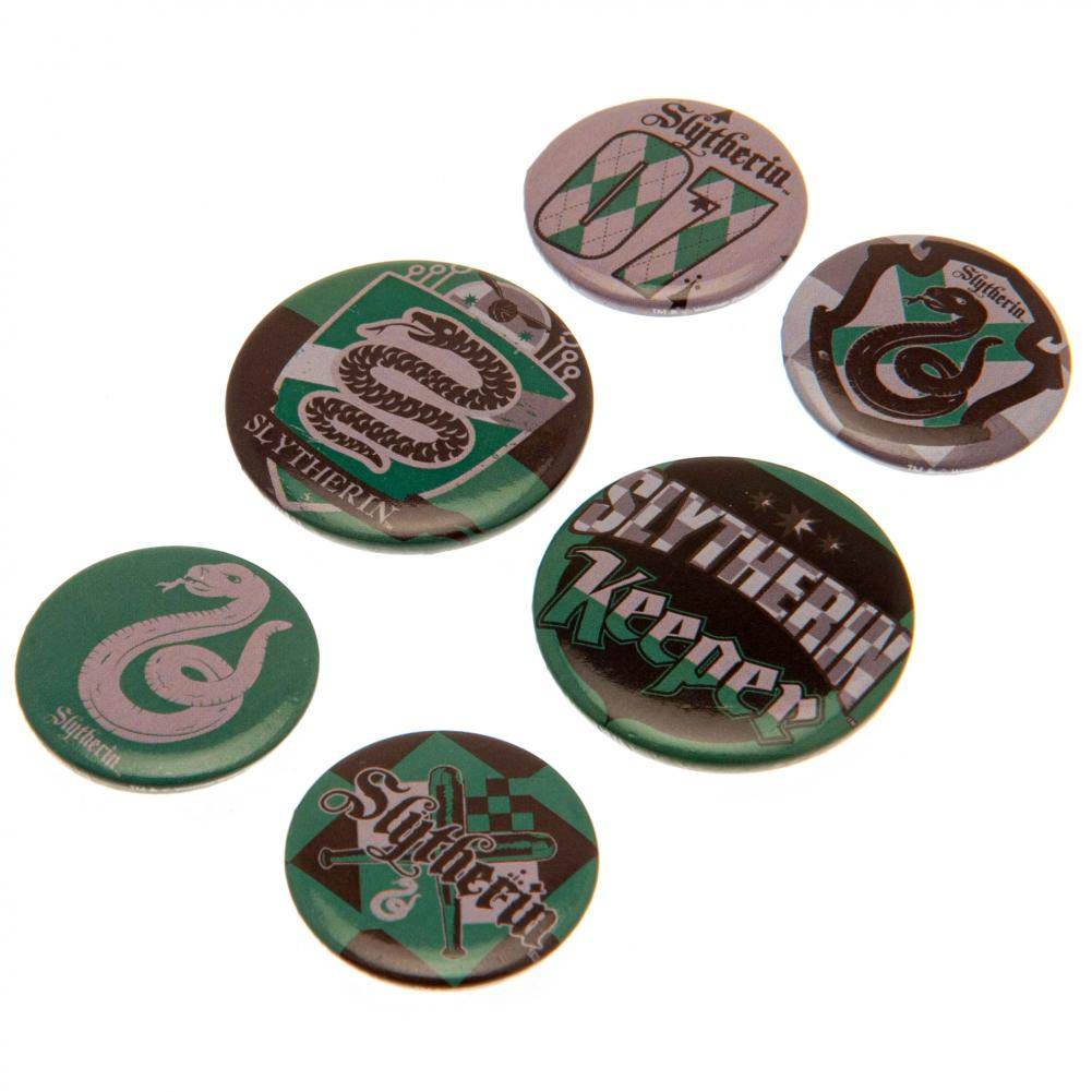 Harry Potter Button Badge Set Slytherin - Gift Arch