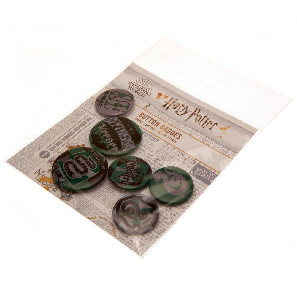 Harry Potter Button Badge Set Slytherin - Gift Arch