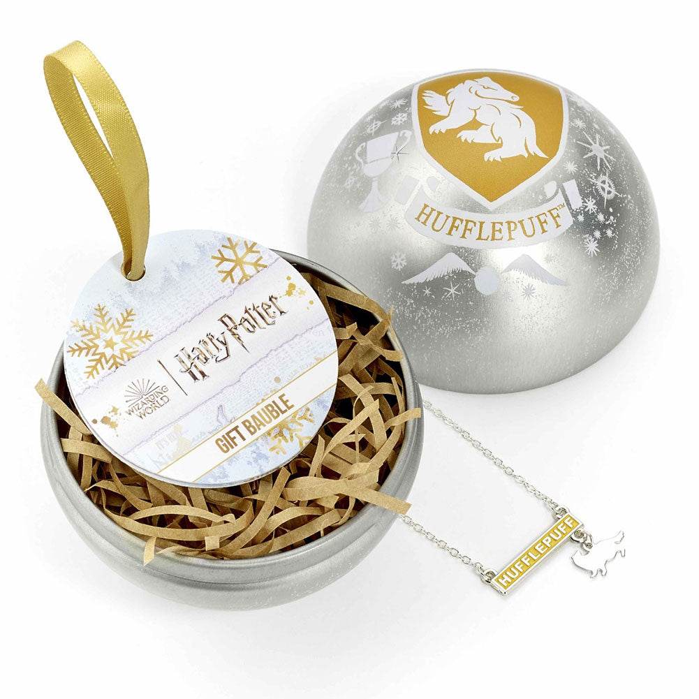 Harry Potter Christmas Gift Bauble Hufflepuff - Gift Arch