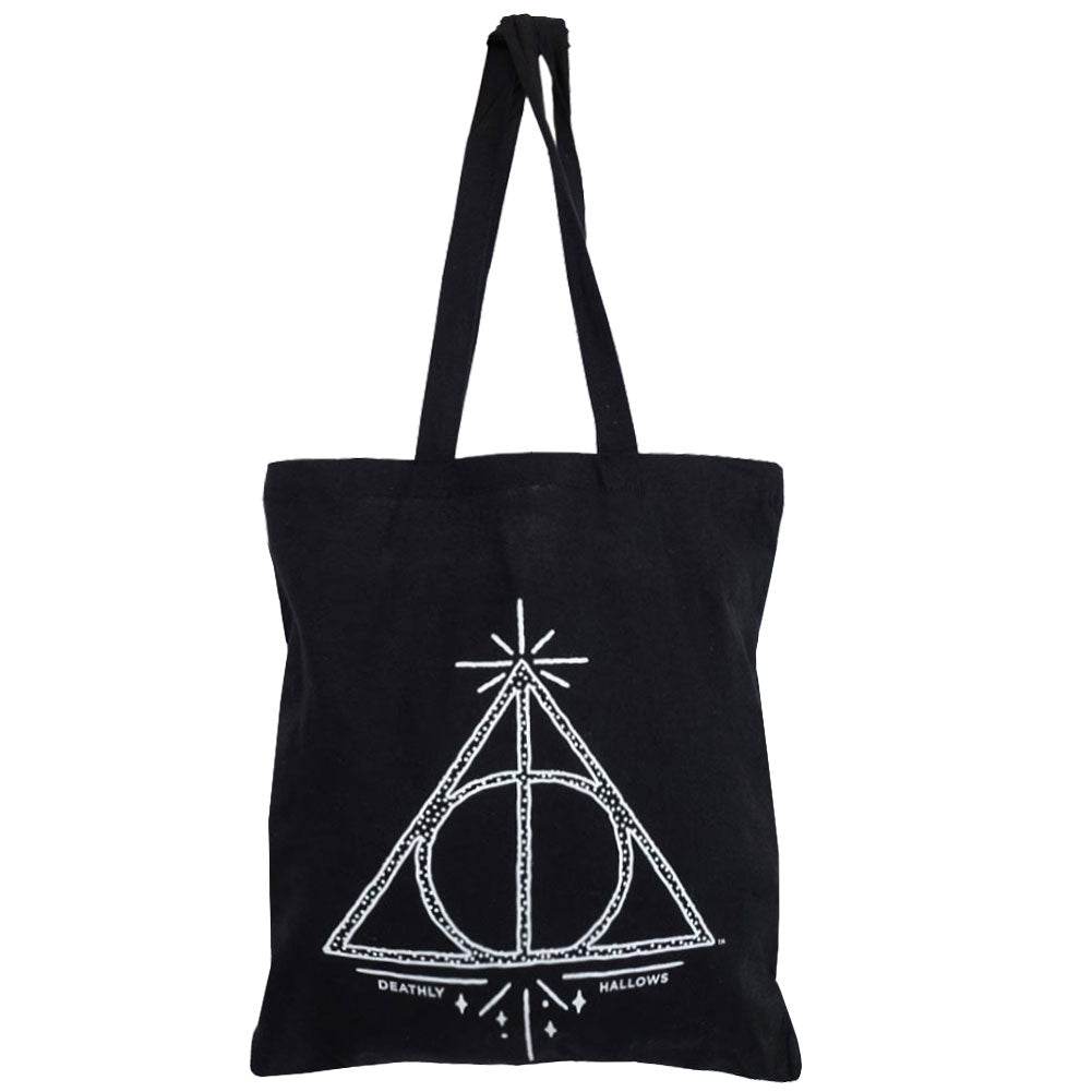 Harry Potter Deathly Hallows Canvas Tote Bag - Gift Arch