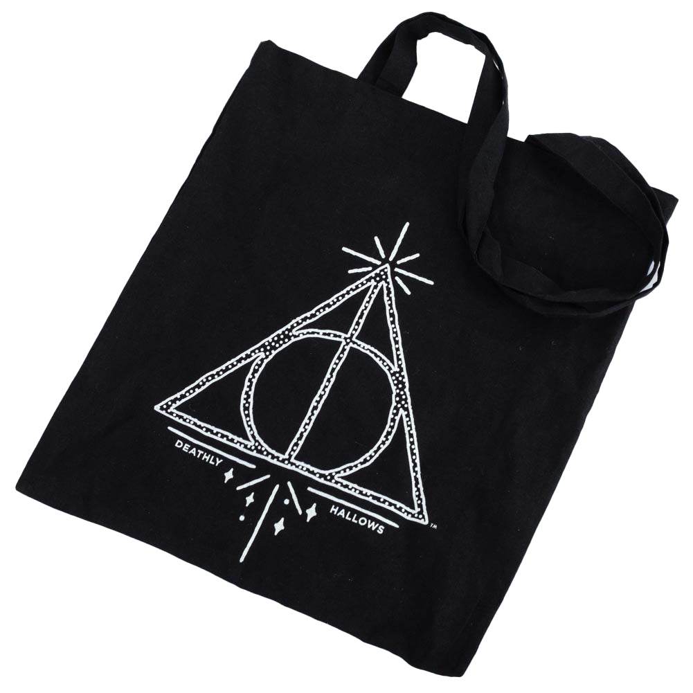Harry Potter Deathly Hallows Canvas Tote Bag - Gift Arch