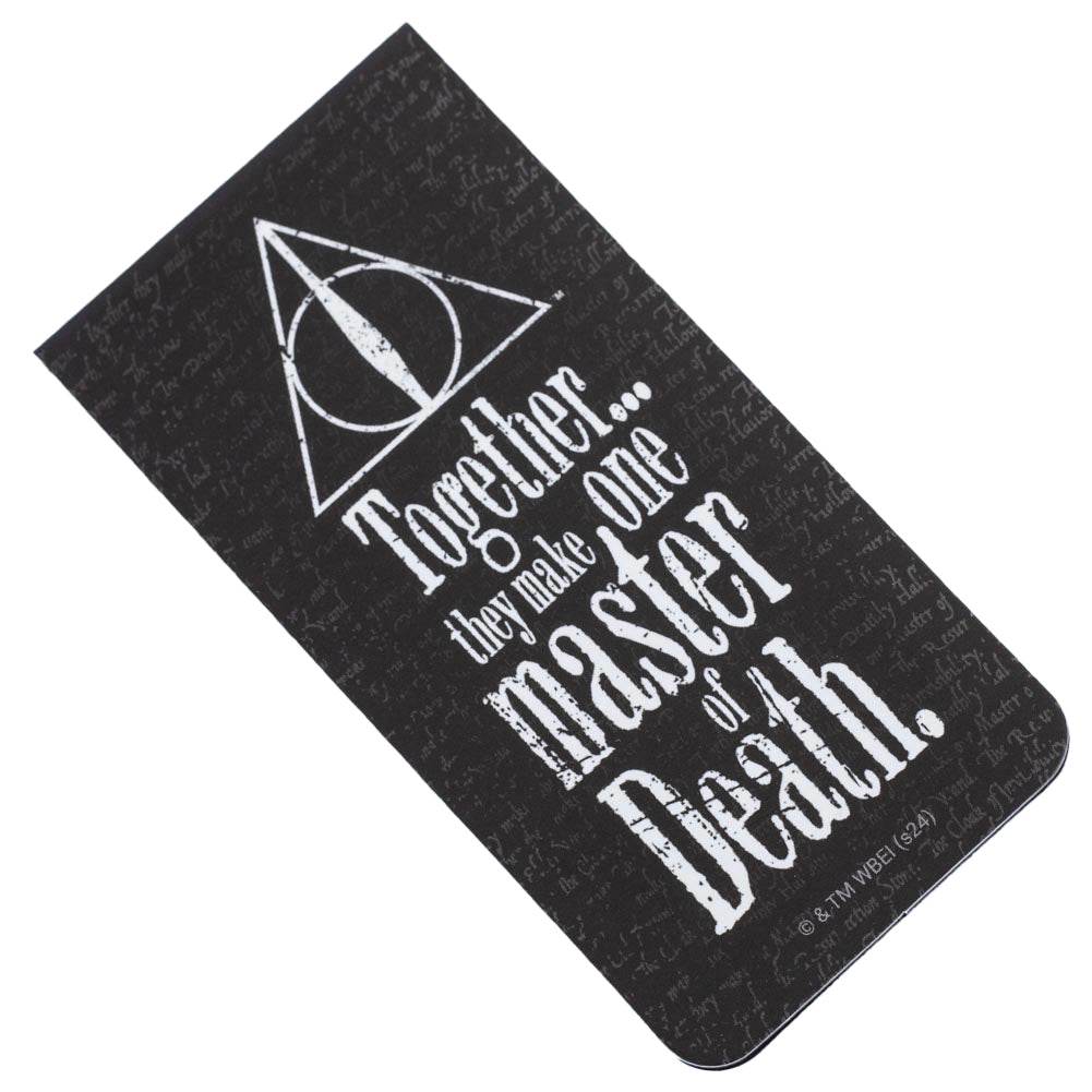 Harry Potter Deathly Hallows Magnetic Bookmark - Gift Arch