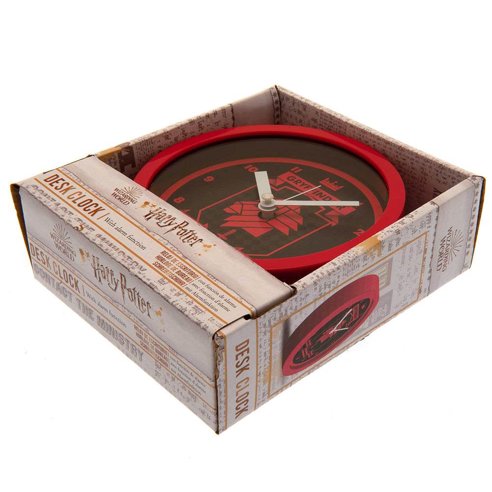Harry Potter Desktop Clock Gryffindor - Gift Arch