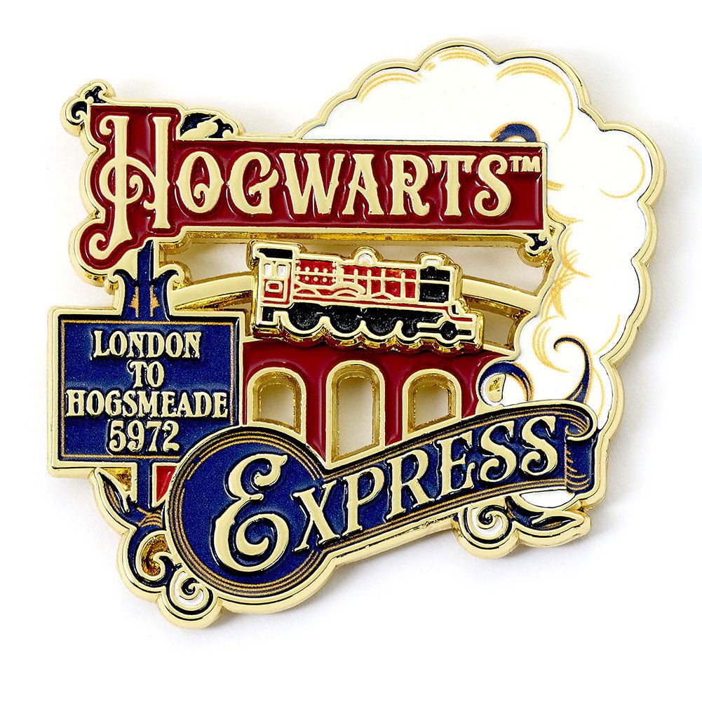 Harry Potter Hogwarts Express Sliding Pin Badge - Gift Arch