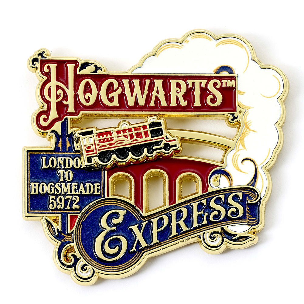 Harry Potter Hogwarts Express Sliding Pin Badge - Gift Arch