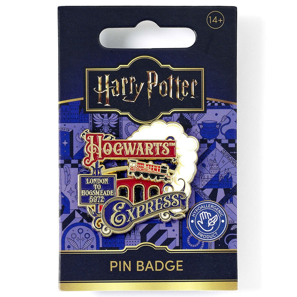 Harry Potter Hogwarts Express Sliding Pin Badge - Gift Arch