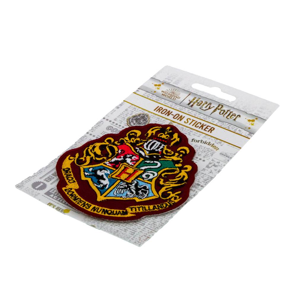 Harry Potter Iron-On Patch Hogwarts Crest - Gift Arch