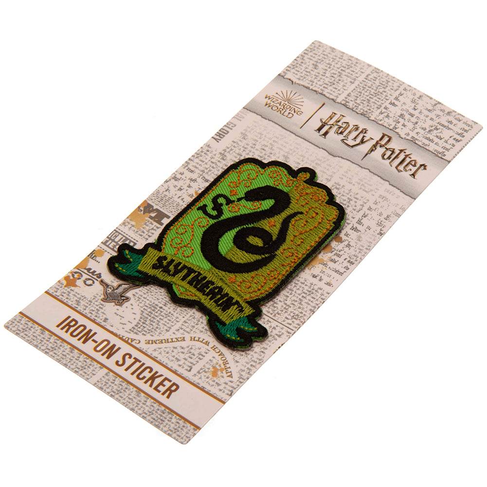 Harry Potter Iron-On Patch Slytherin - Gift Arch