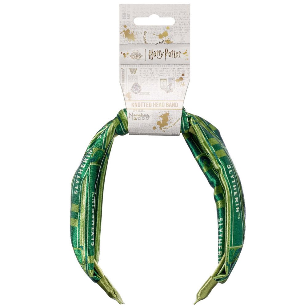 Harry Potter Knotted Headband Slytherin - Gift Arch