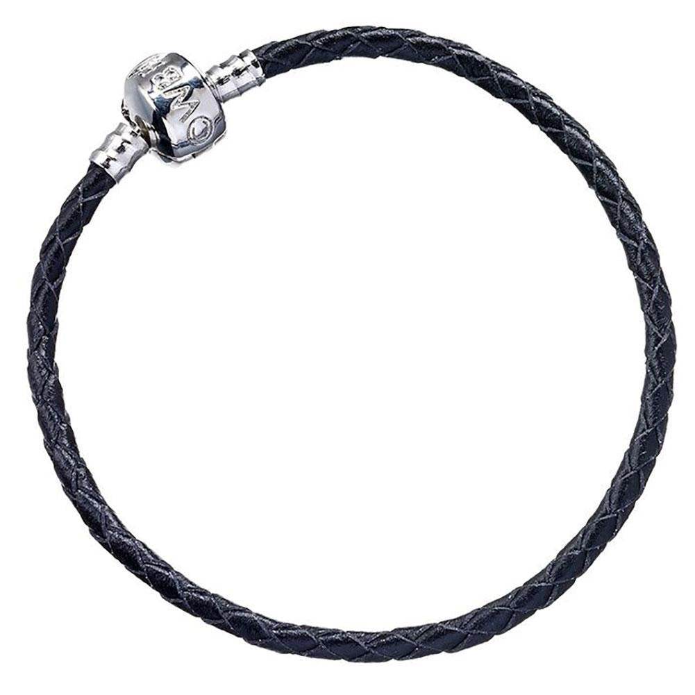 Harry Potter Leather Charm Bracelet Black XS - Gift Arch