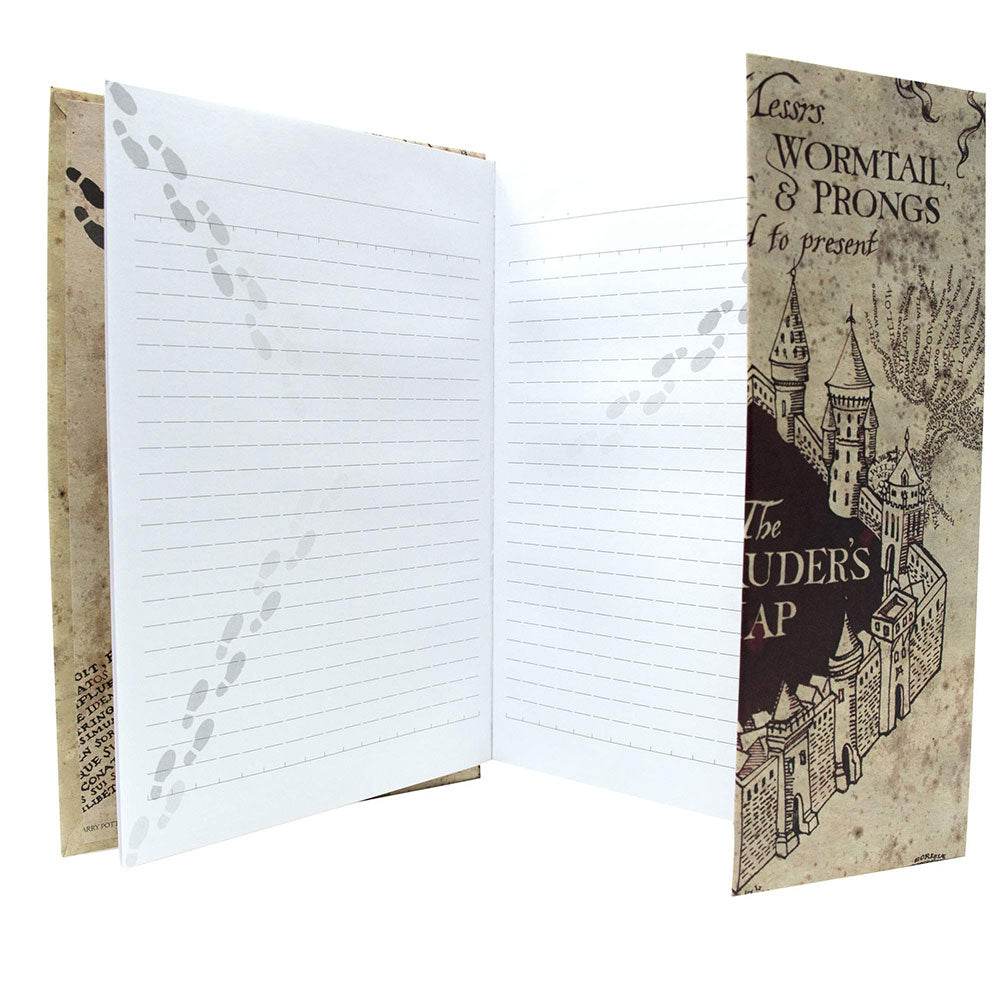 Harry Potter Magnetic Notebook Marauders Map - Gift Arch