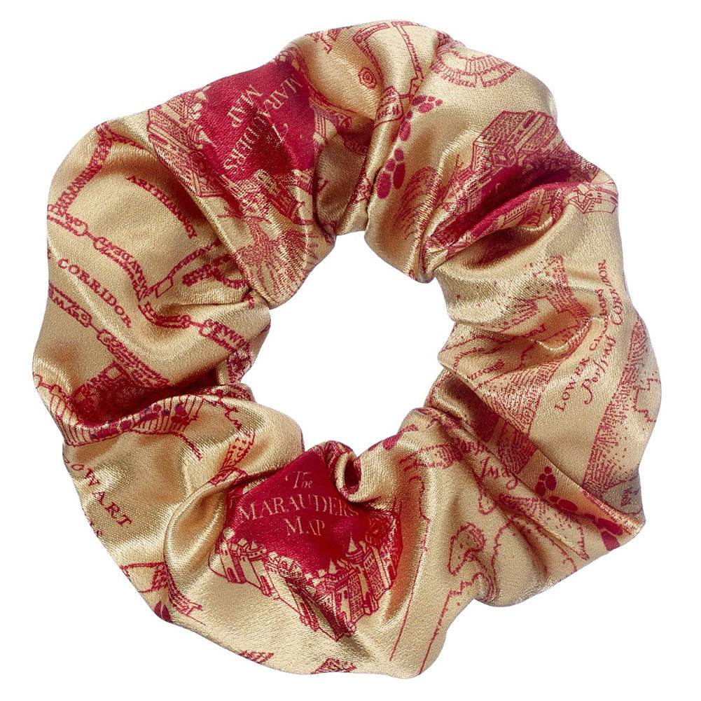 Harry Potter Marauders Map Hair Scrunchie - Gift Arch