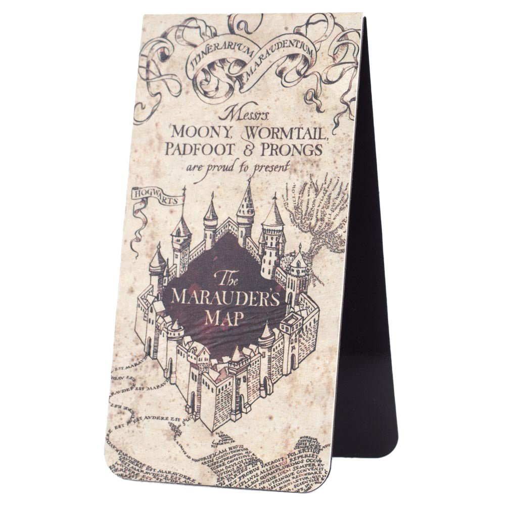 Harry Potter Marauders Map Magnetic Bookmark - Gift Arch