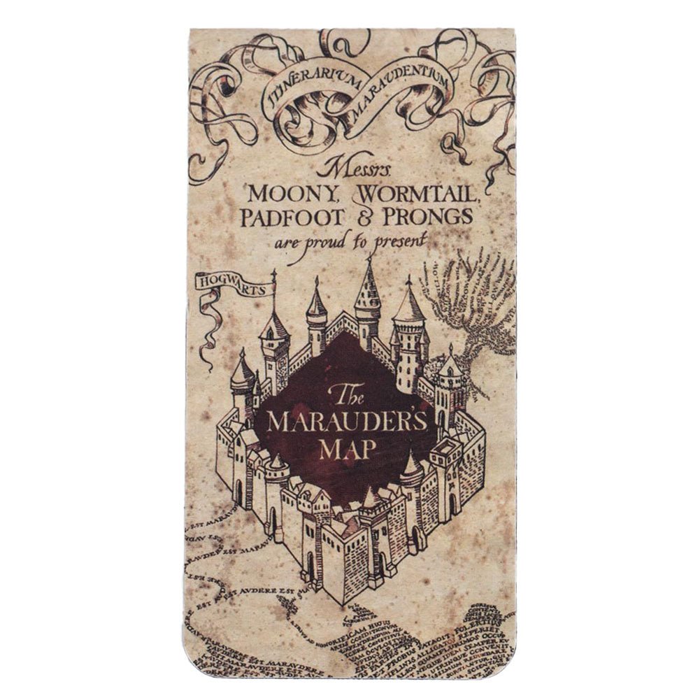 Harry Potter Marauders Map Magnetic Bookmark - Gift Arch