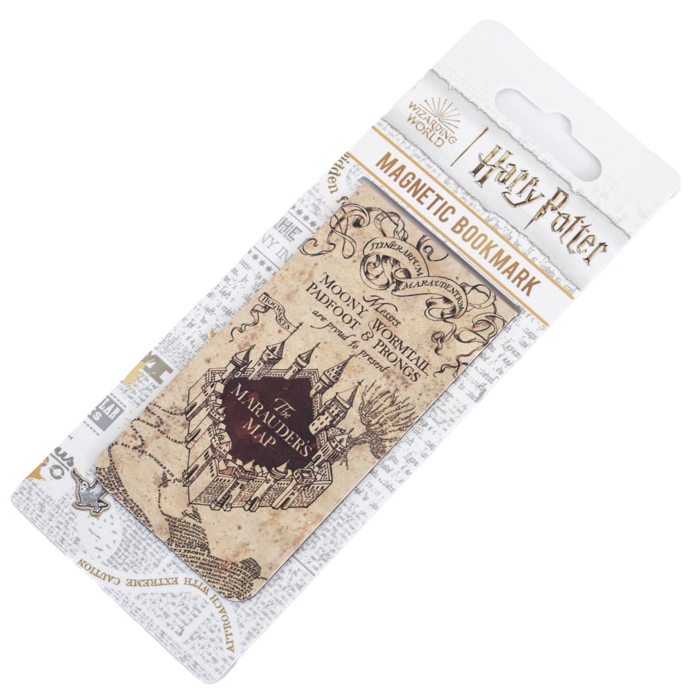 Harry Potter Marauders Map Magnetic Bookmark - Gift Arch