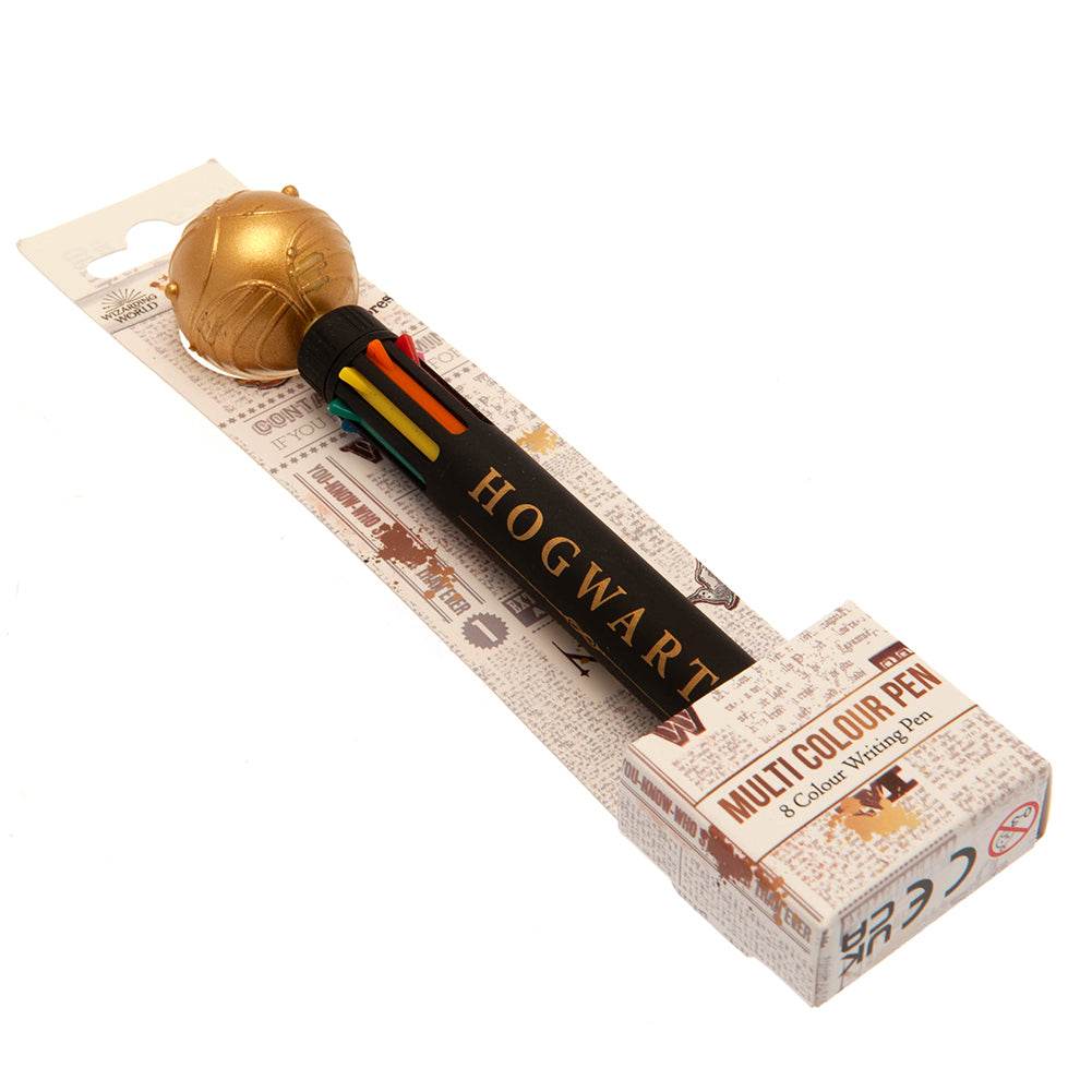 Harry Potter Multi Coloured Pen Golden Snitch - Gift Arch