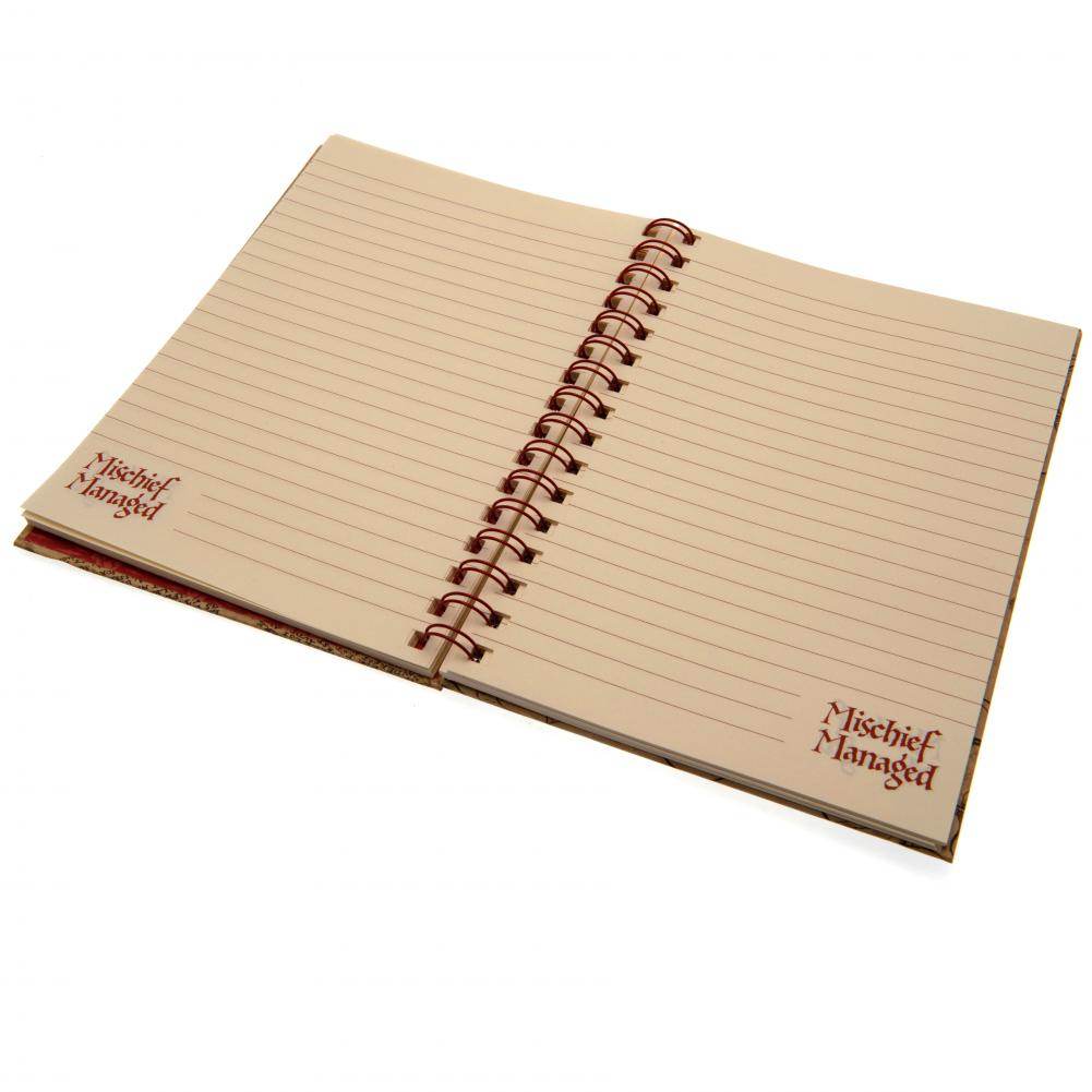 Harry Potter Notebook Marauders Map - Gift Arch