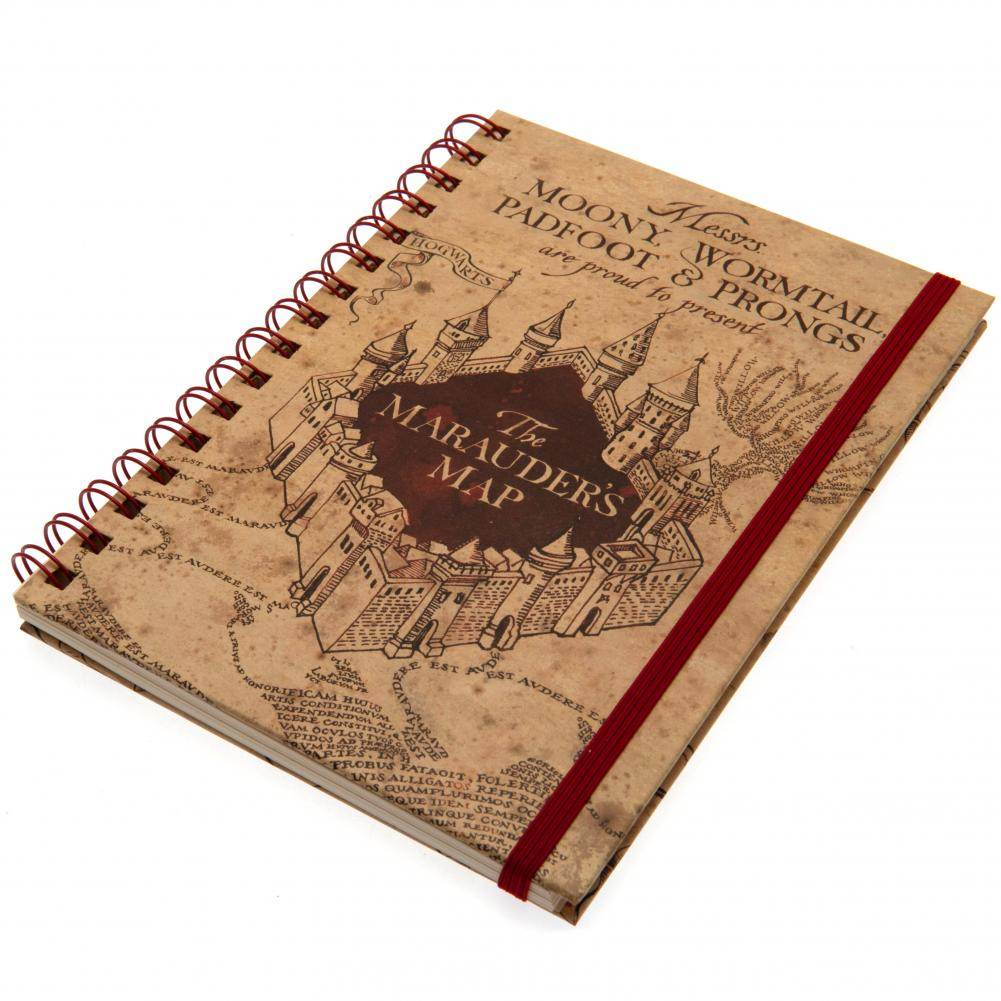 Harry Potter Notebook Marauders Map - Gift Arch