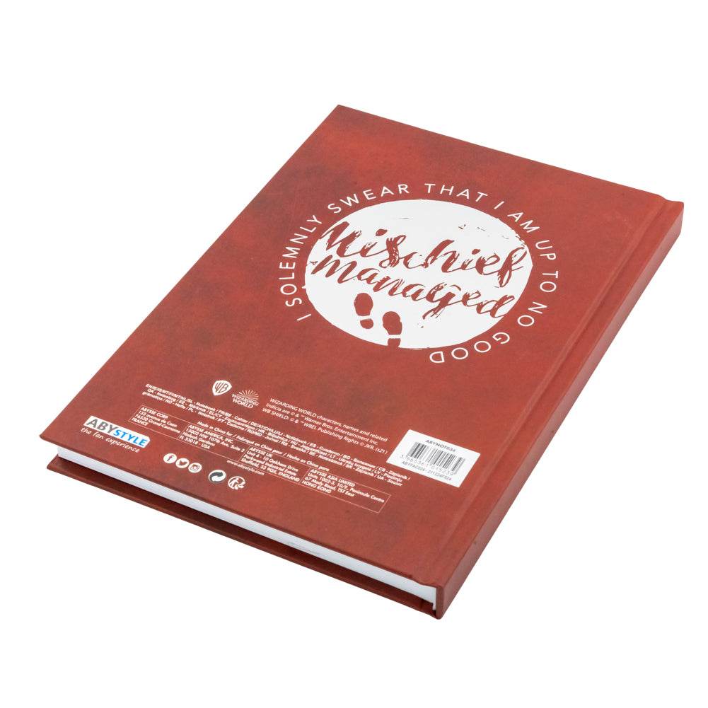 Harry Potter Premium Notebook Marauders Map - Gift Arch