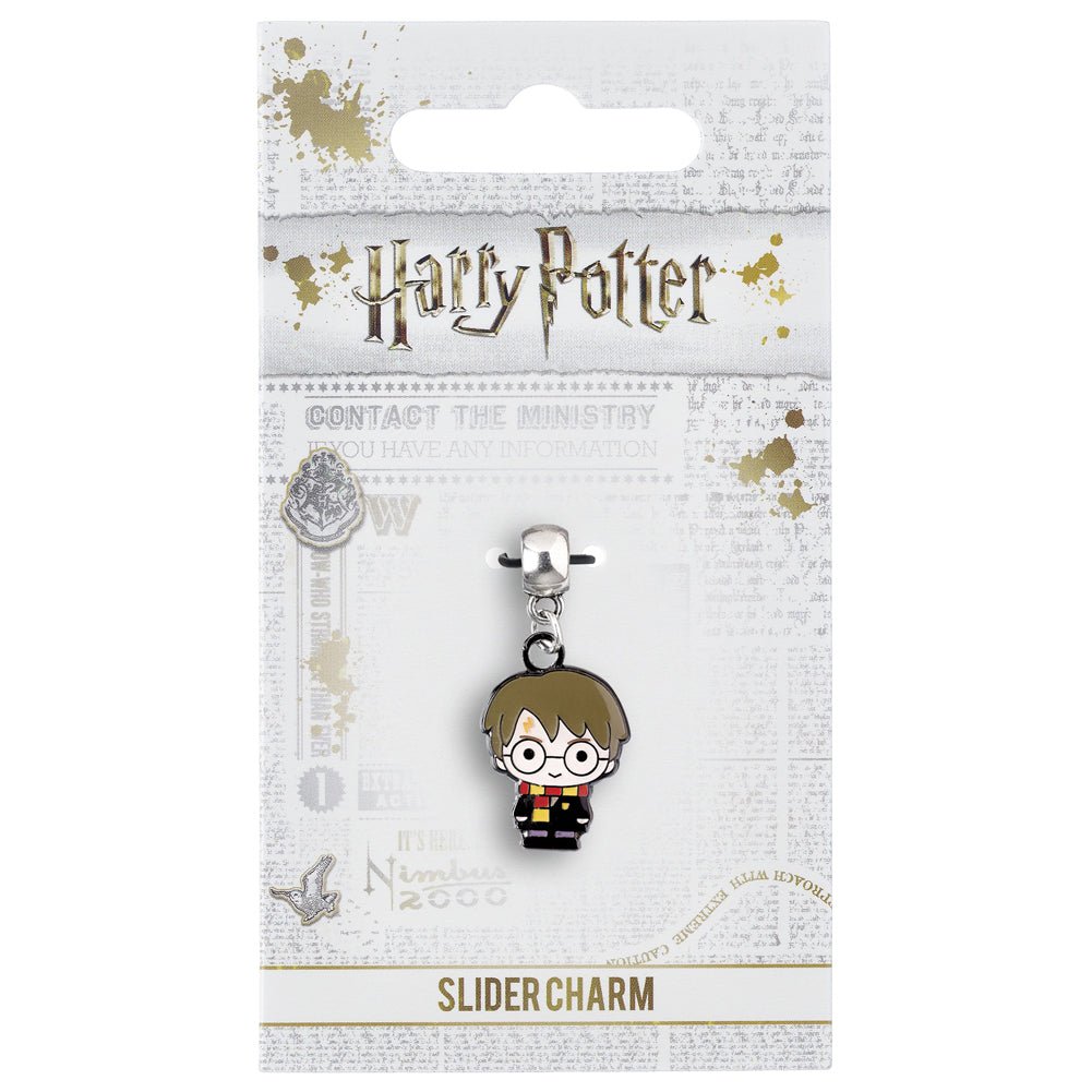 Harry Potter Silver Plated Chibi Harry Charm - Gift Arch