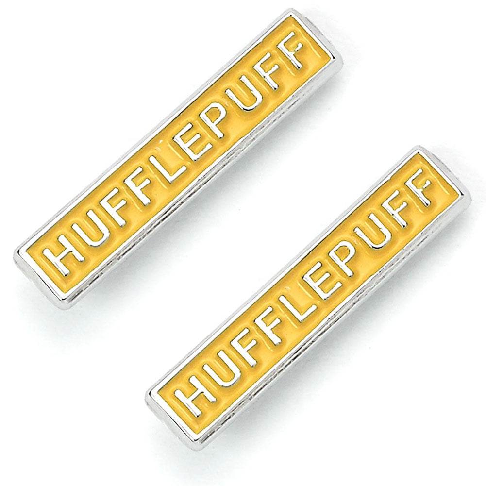 Harry Potter Silver Plated Earring Set Hufflepuff - Gift Arch