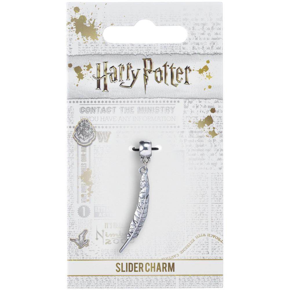 Harry Potter Silver Plated Feather Quill Charm - Gift Arch