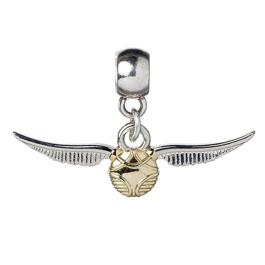 Harry Potter Silver Plated Golden Snitch Charm - Gift Arch