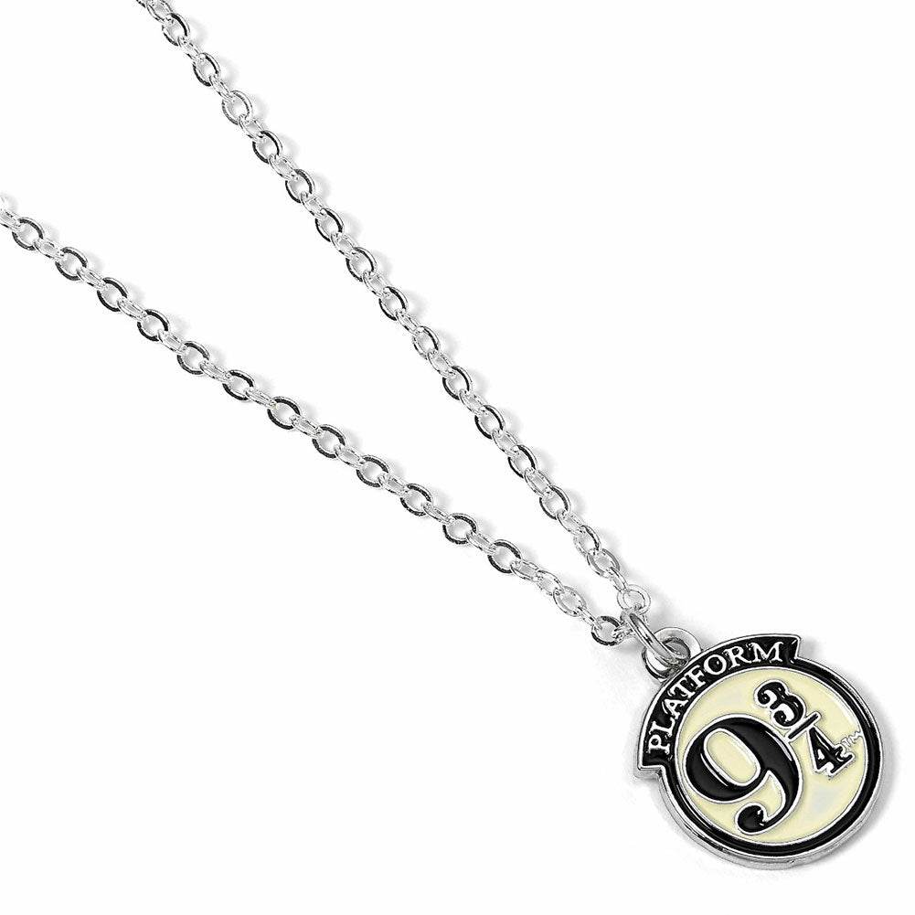 Harry Potter Silver Plated Necklace 9 & 3 Quarters - Gift Arch