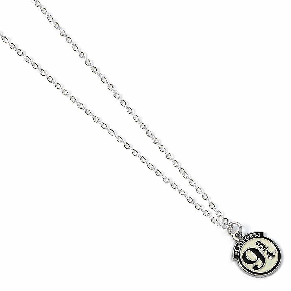 Harry Potter Silver Plated Necklace 9 & 3 Quarters - Gift Arch