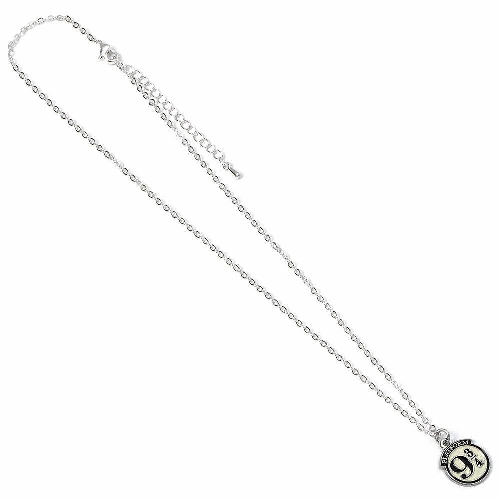 Harry Potter Silver Plated Necklace 9 & 3 Quarters - Gift Arch