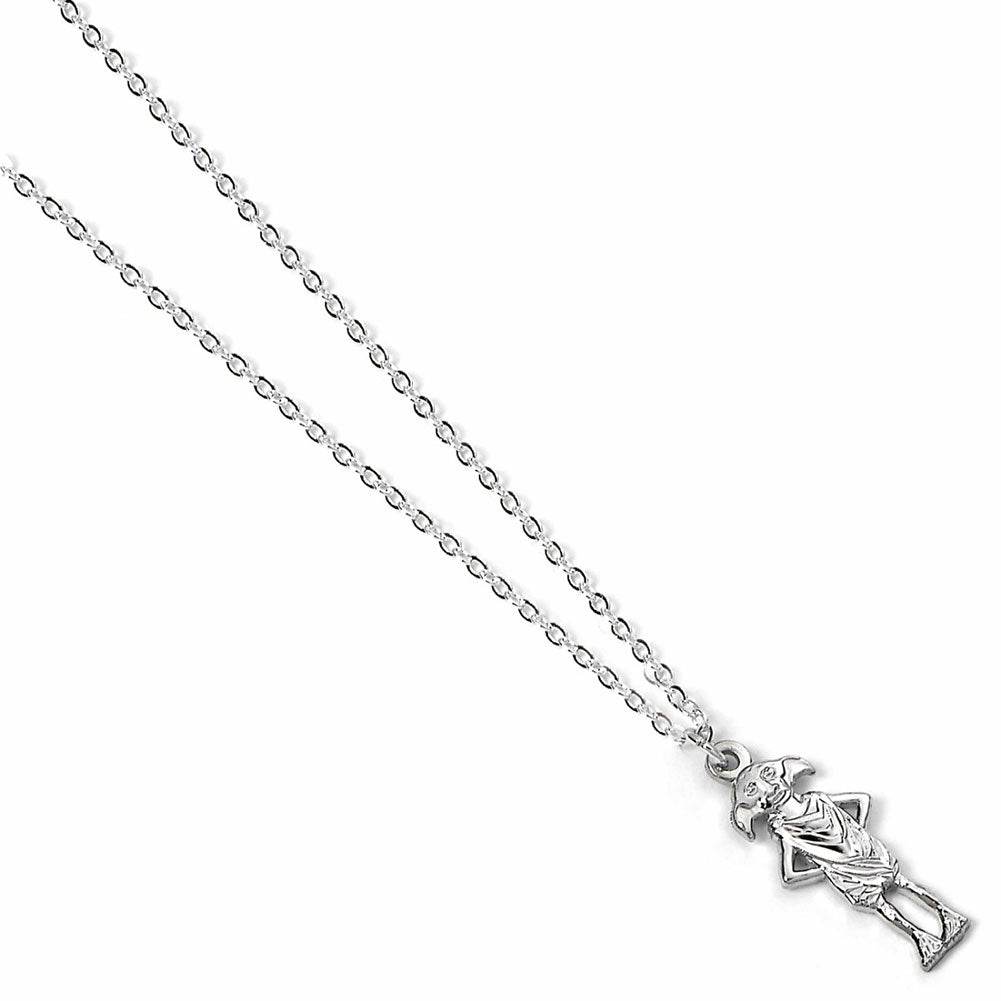 Harry Potter Silver Plated Necklace Dobby House Elf - Gift Arch