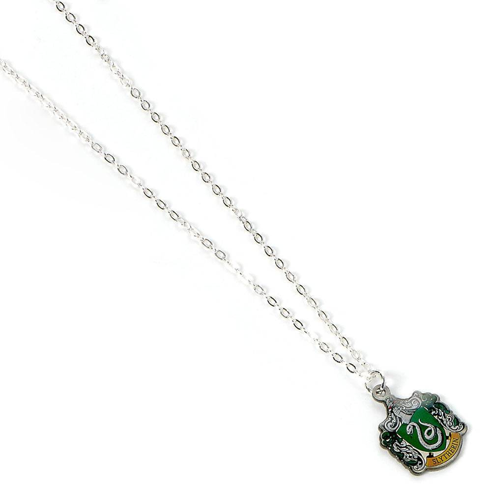 Harry Potter Silver Plated Necklace Slytherin - Gift Arch