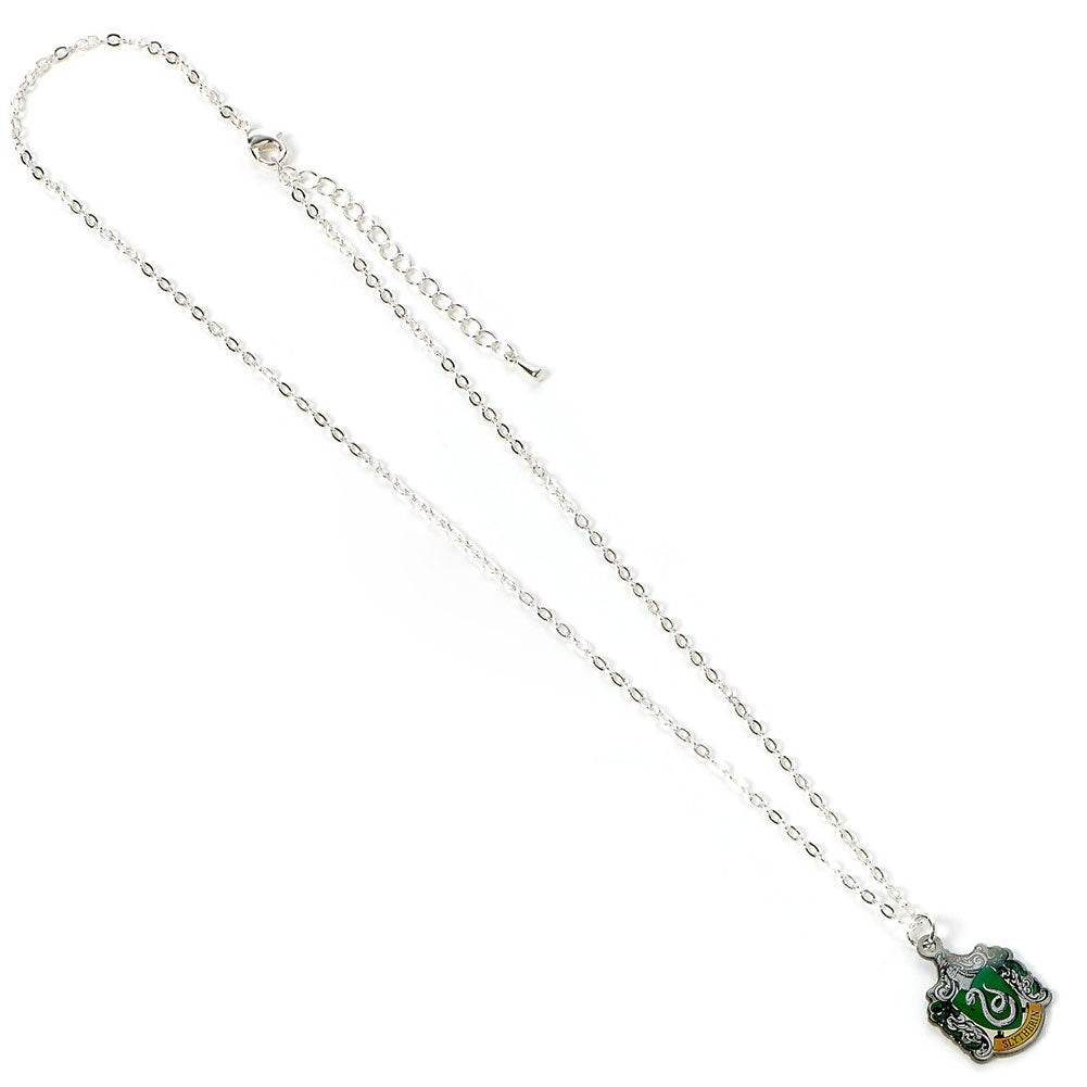Harry Potter Silver Plated Necklace Slytherin - Gift Arch