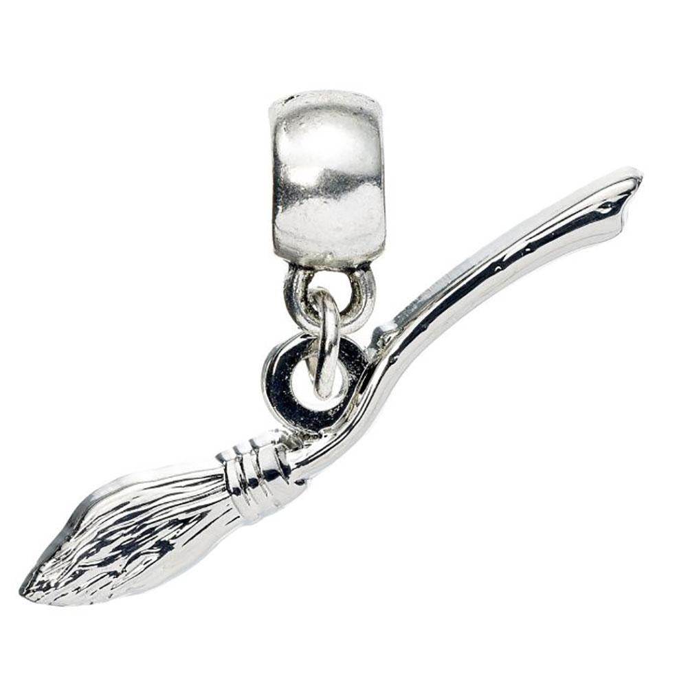 Harry Potter Silver Plated Nimbus 2000 Charm - Gift Arch